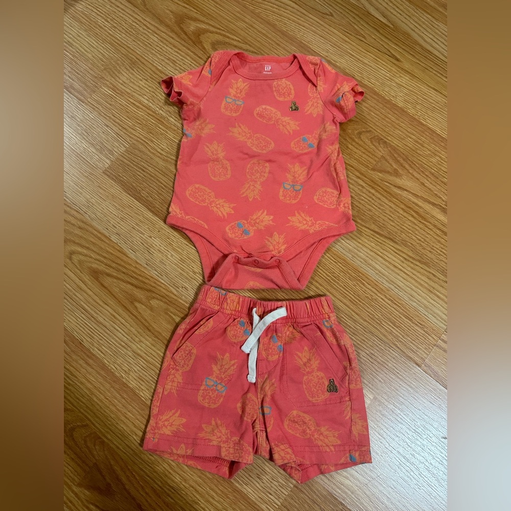 Baby Boy Summer Outfit 12-18M